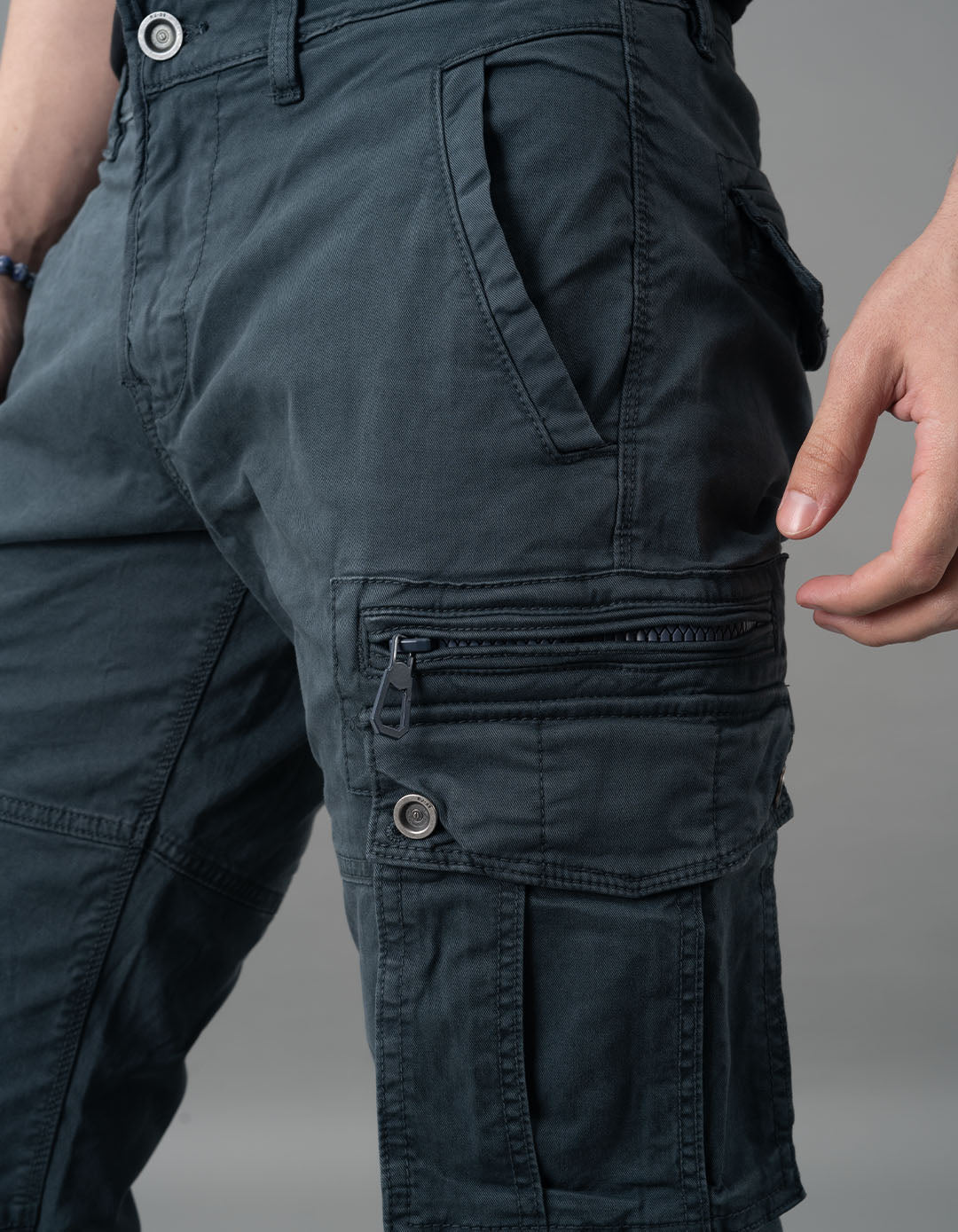 Cobalt Regular Fit Cargo Pant